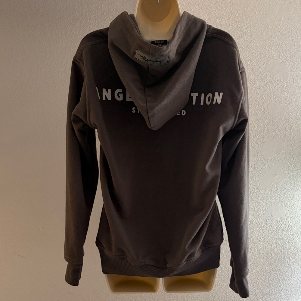 Angelic Motion  “Motion keeps me in Motion” hoodie Med genesis collection grey - Picture 5 of 9